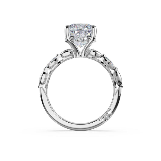 marquise-pattern-cushion-solitaire-engagement-ring-464CU