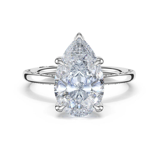 high-polish-pear-solitaire-engagement-ring-469PS