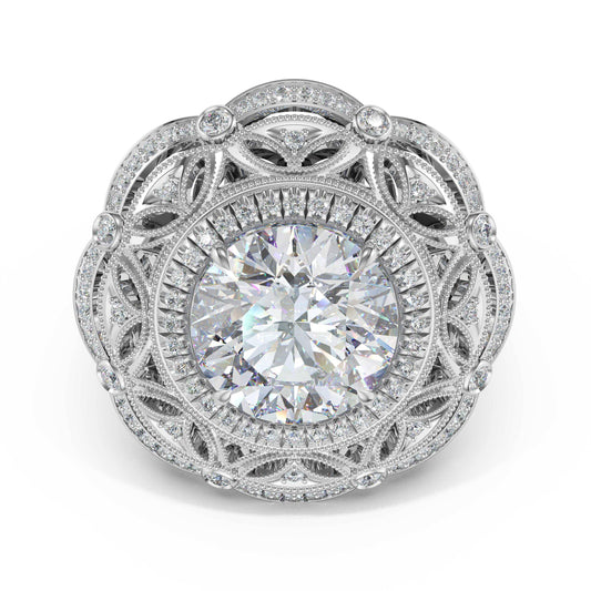 round-estate-diamond-engagement-ring-470RD