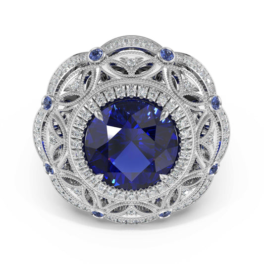 round-estate-sapphire-engagement-ring-470RDBS2