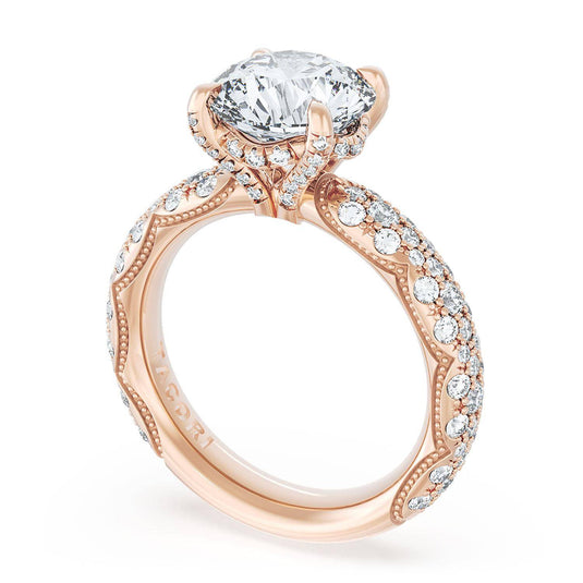 Tacori Round Bloom Engagement Ring 4054RD934