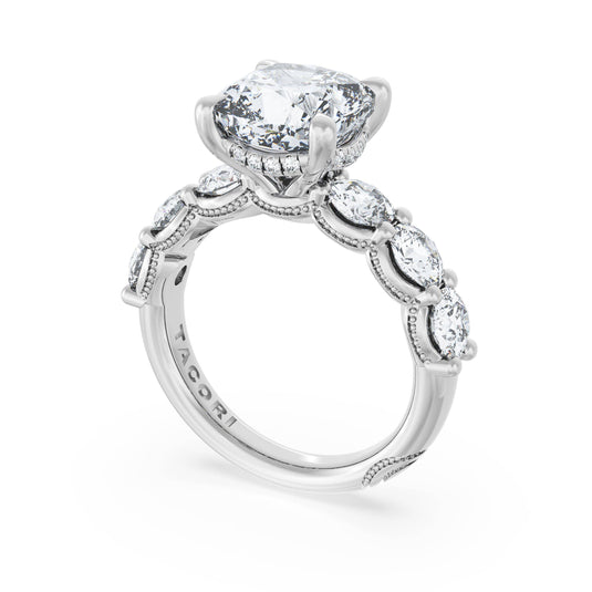 Tacori Cushion Solitaire Engagement Ring 416CU9