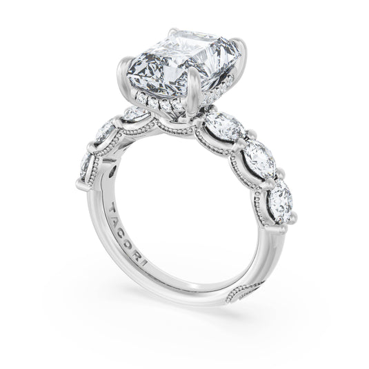 Tacori Radiant Solitaire Engagement Ring 416RAD11X8