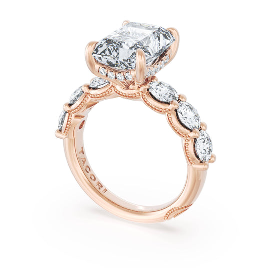 Tacori Radiant Solitaire Engagement Ring 416RAD11X8