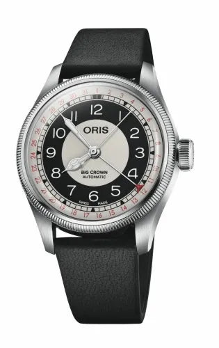 Oris Big Crown Pointer Date Bullseye Hand Winding Watch 01 754 7779 4061-07 5 19 25