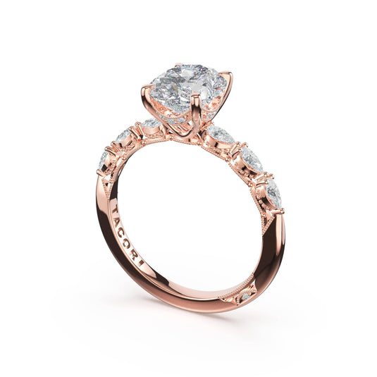 Tacori Oval Solitaire Engagement Ring 2687ov85x65