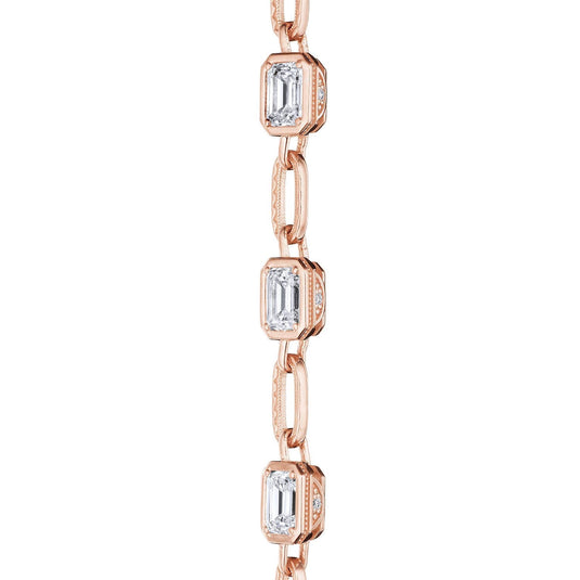 TACORI Allure | Lab Grown Diamond Link Necklace FN825EC55X4LDPK16