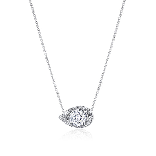 TACORI Bloom | 17" Pear Bloom Diamond Necklace FP811WRDPS6