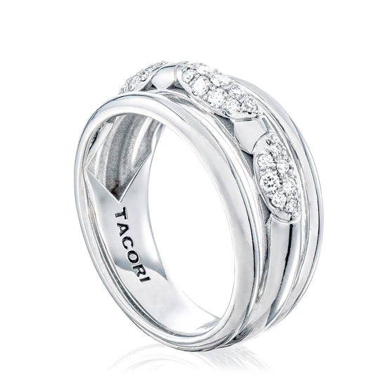 Crescent Eclipse | 360° Stacked Ring FR816