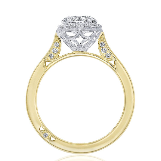 Simply TACORI | Round, Marquise Bloom Engagement Ring HT2577RDMQ7YW