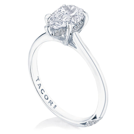 Founder's Collection | Pear Solitaire Engagement Ring HT2580PS9x6