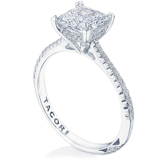 Founder's Collection | Princess Solitaire Engagement Ring HT2581PR65