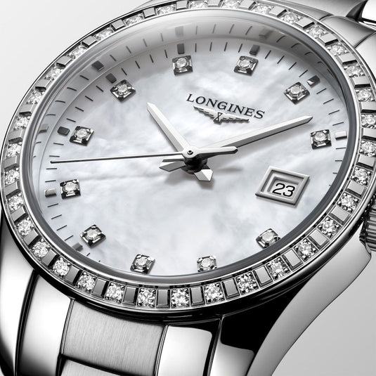 Conquest Classic Quartz Watch L2.286.0.87.6