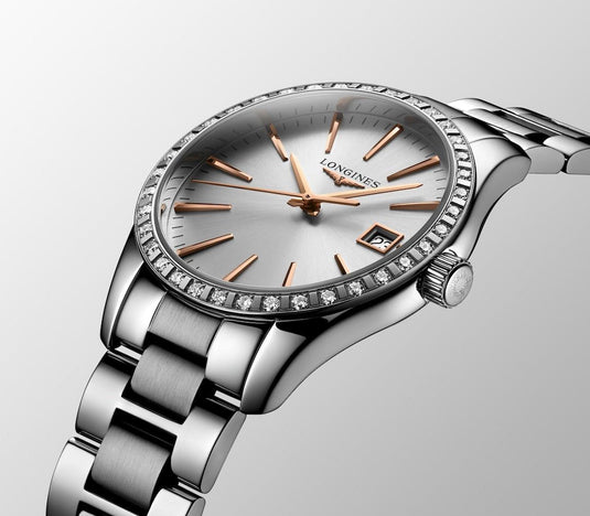 Conquest Classic Quartz Watch L2.386.0.72.6