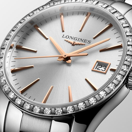 Conquest Classic Quartz Watch L2.386.0.72.6