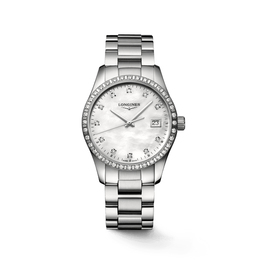 Conquest Classic Quartz Watch L2.386.0.87.6