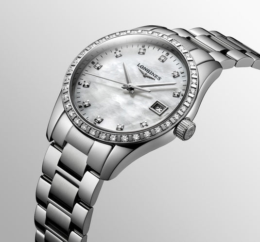 Conquest Classic Quartz Watch L2.386.0.87.6