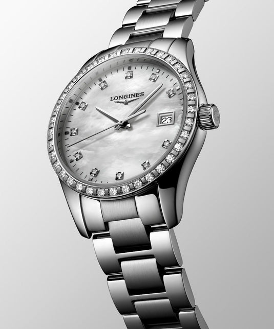 Conquest Classic Quartz Watch L2.386.0.87.6