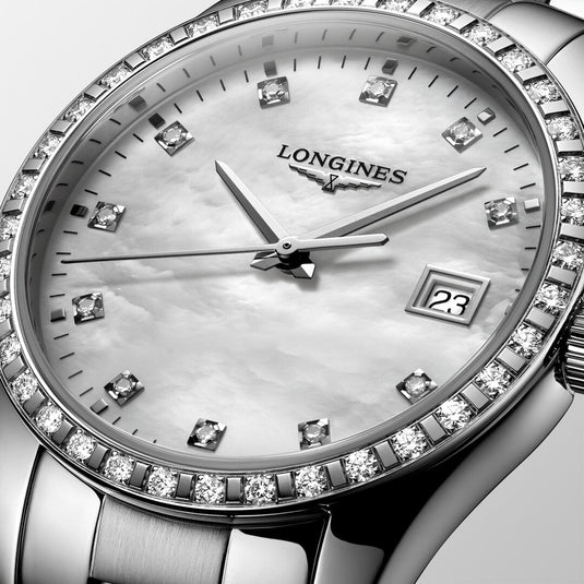Conquest Classic Quartz Watch L2.386.0.87.6