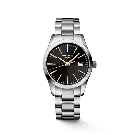 Conquest Classic Quartz Watch L2.386.4.52.6