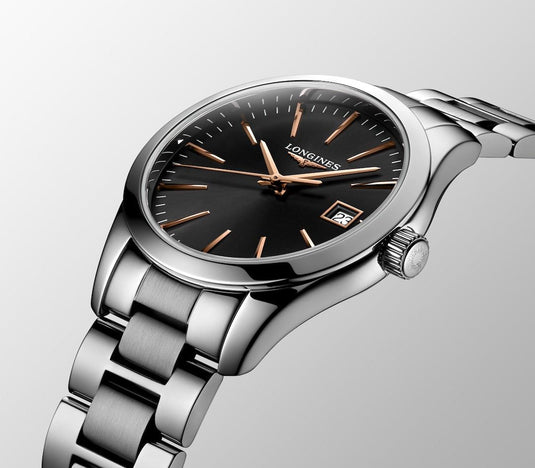 Conquest Classic Quartz Watch L2.386.4.52.6