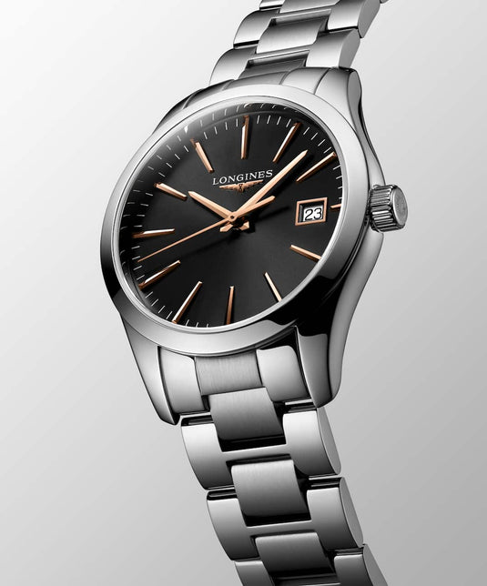 Conquest Classic Quartz Watch L2.386.4.52.6