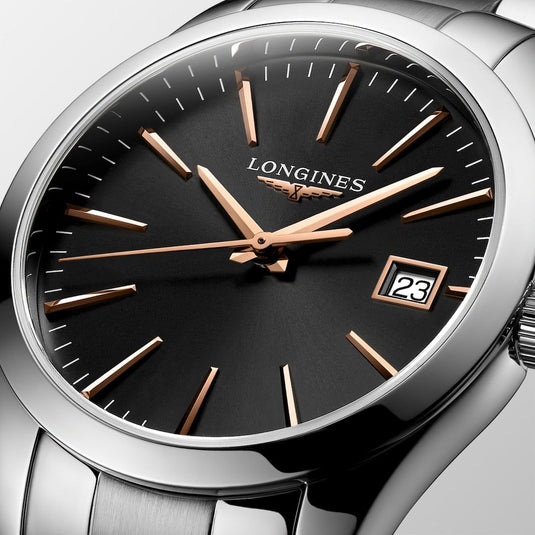 Conquest Classic Quartz Watch L2.386.4.52.6