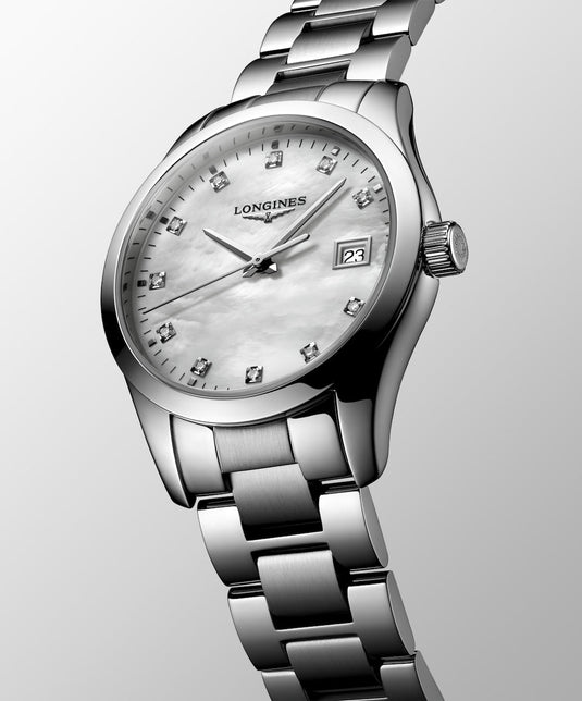 Conquest Classic Quartz Watch L2.386.4.87.6