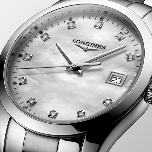 Conquest Classic Quartz Watch L2.386.4.87.6