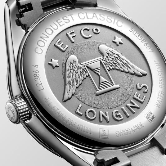 Conquest Classic Quartz Watch L2.386.4.88.6