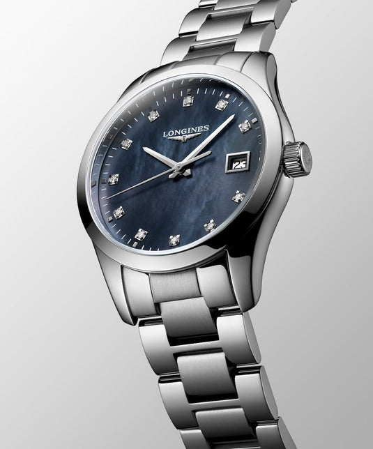 Conquest Classic Quartz Watch L2.386.4.88.6