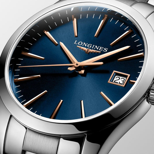 Conquest Classic Quartz Watch L2.386.4.92.6