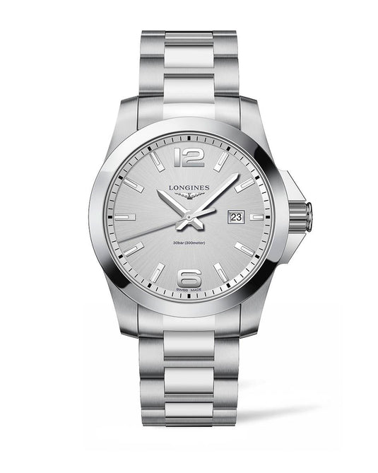 Conquest Quartz Watch L3.760.4.76.6