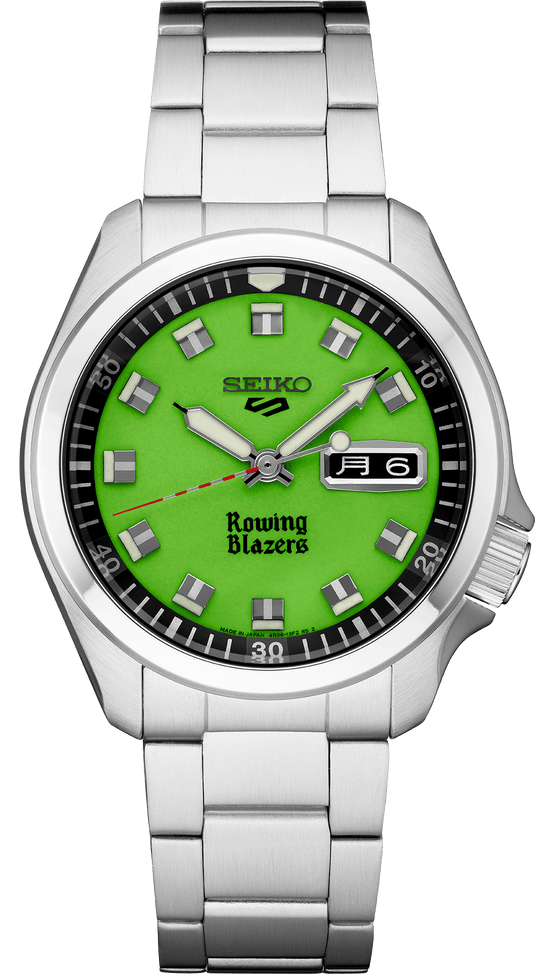 Seiko 5 Sports Rowing Blazers Collaboration Limited Edition Watch SRPJ59