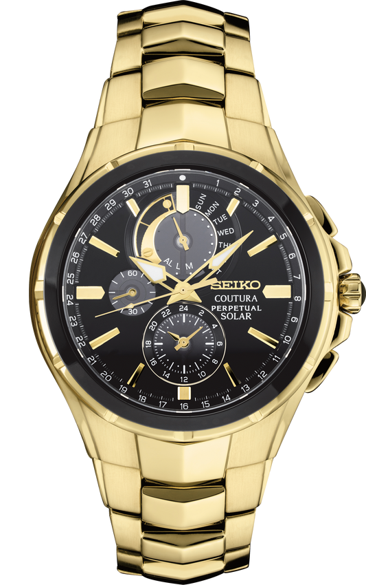 Seiko Coutura Perpetual Chronograph Watch Ssc700