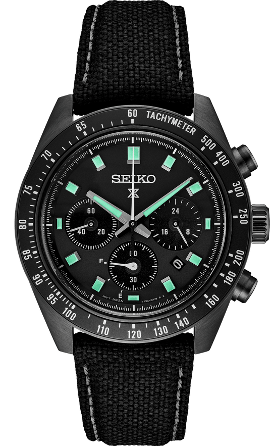 Seiko Black Series Speedtimer Solar Chronograph SSC923