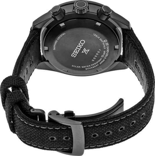 Seiko Black Series Speedtimer Solar Chronograph SSC923