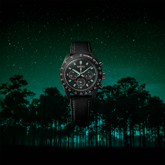 Seiko Black Series Speedtimer Solar Chronograph SSC923