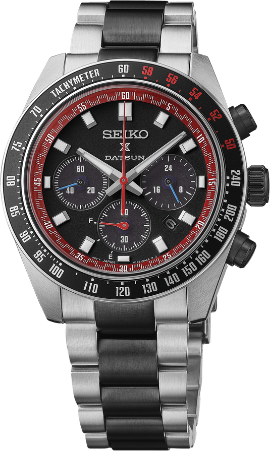 Seiko Speedtimer Solar Chronograph Datsun 240Z Limited Edition Watch SSC957