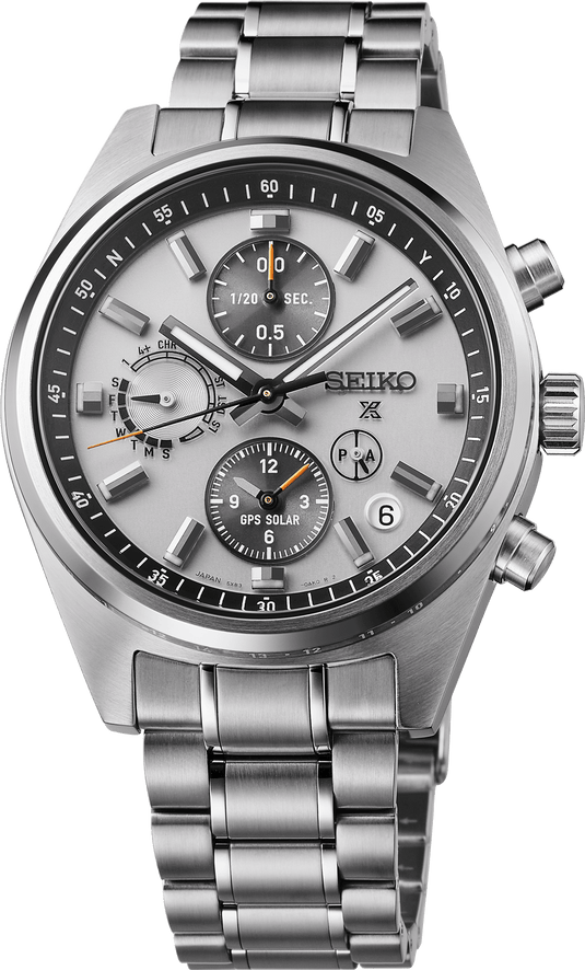 PROSPEX SPEEDTIMER GPS SOLAR DUAL-TIME CHRONOGRAPH SSH165