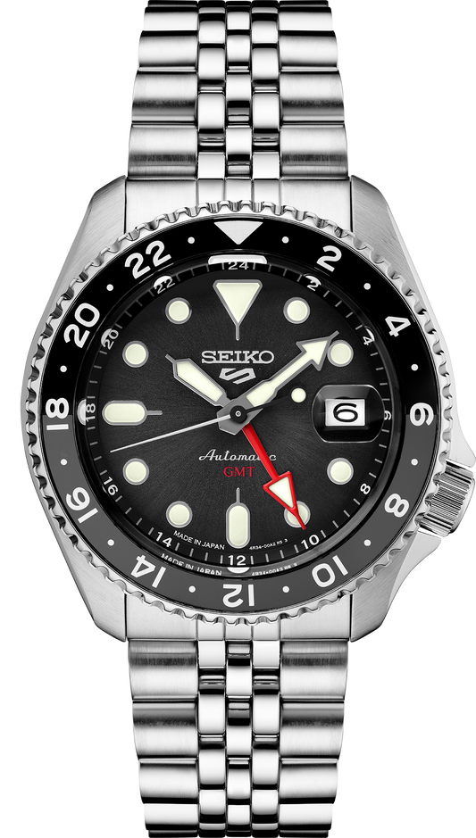 Seiko 5 Sports Skx Sports Style Gmt Series Watch Ssk001