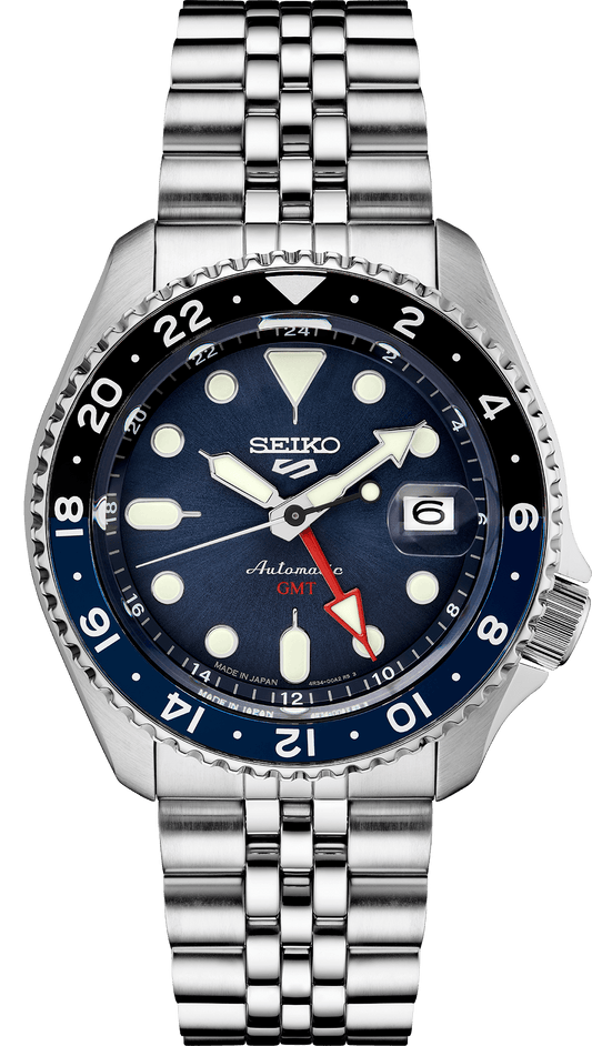 Seiko 5 Sports Skx Sports Style Gmt Series Watch Ssk003