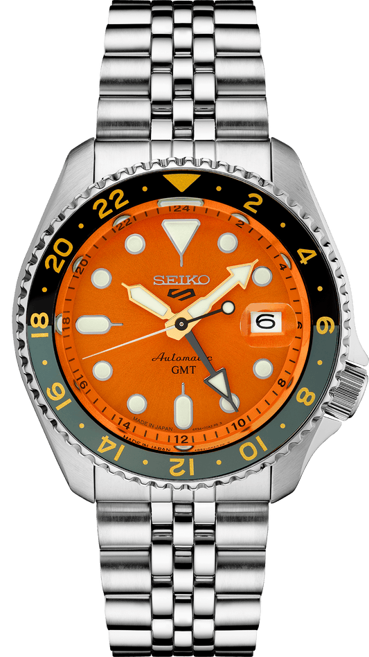 Seiko 5 Sports Skx Sports Style Gmt Series Watch Ssk005
