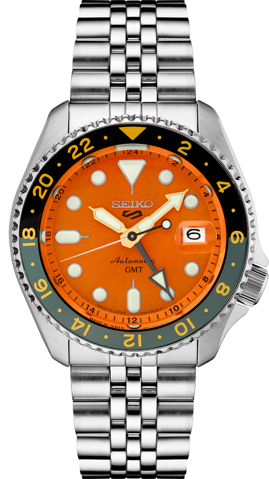 Seiko 5 Sports Skx Sports Style Gmt Series Watch Ssk005