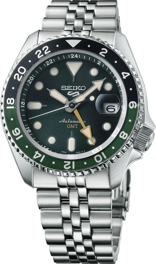 Seiko 5 Sports Skx Sports Style Gmt Series Watch Ssk035