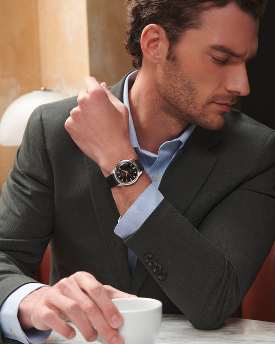 Longines Conquest Heritage Automatic Watch, Ø 40.00 Mm, Stainless Steel. L1.650.4.52.2