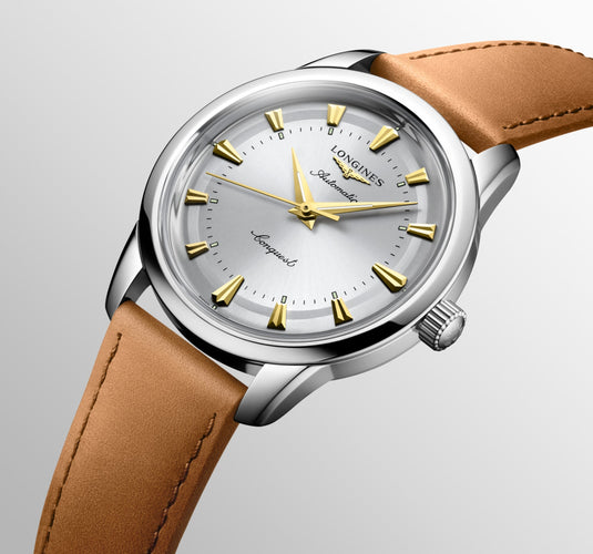 Longines Conquest Heritage Automatic Watch, Ø 40.00 Mm, Stainless Steel. L1.650.4.72.2