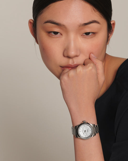 Longines Conquest Automatic Watch, Ø 34.00 Mm, Stainless Steel. L3.430.4.87.6