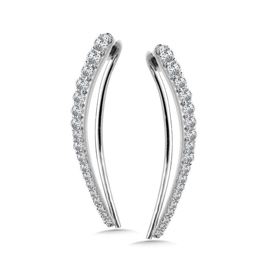 CLIMBER STYLE DIAMOND EARRINGS EDD2710-W