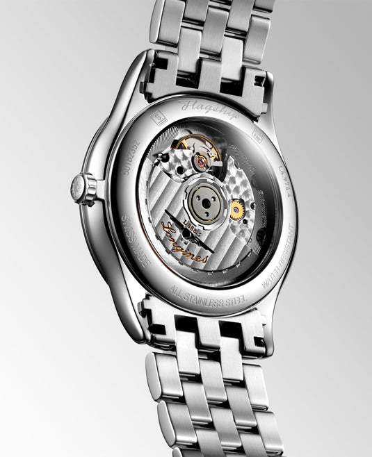 Longines Flagship Automatic Watch, Ø 38.50 Mm, Stainless Steel. L4.974.4.72.6